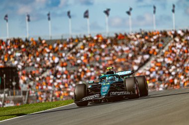  Fernando Alonso (ESP) - Aston Martin Aramco F1 Takımı - Aston Martin AMR25 - Formula 1 Heineken Hollanda Grand Prix 2025, Zandvoort, Hollanda, 28 - 31 Ağustos 2025 Dünya Şampiyonası 15.