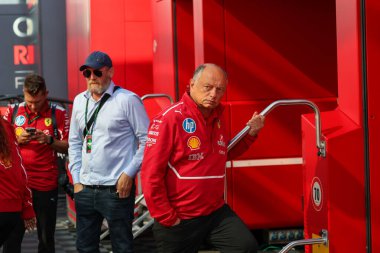  Frederic Vasseur (FRA) - Scuderia Ferrari F1 Takım Müdürü Formula 1 Heineken Hollanda Grand Prix 2025, Zandvoort, Hollanda, 28 - 31 Ağustos 2025 F1 Dünya Şampiyonası 15.