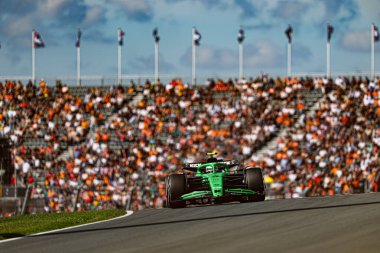 Gabriel Bortoleto (BRA) Formula 1 Heineken Hollanda Grand Prix 2025, Zandvoort, Hollanda, 28 - 31 Ağustos 2025 F1 Dünya Şampiyonası 'nın 15. Raundu Cuma ve 2.