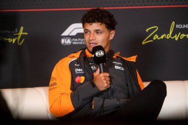  Lando Norris (GBR) - McLaren Formula 1 Takımı - McLaren MCL39 - Mercedes Formula 1 Heineken Hollanda Grand Prix 2025, Zandvoort, Hollanda, 28 - 31 Ağustos 2025 F1 Dünya Şampiyonası 15.