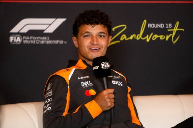 Lando Norris (GBR) - McLaren Formula 1 Takımı - McLaren MCL39 - Mercedes Formula 1 Heineken Hollanda Grand Prix 2025, Zandvoort, Hollanda, 28 - 31 Ağustos 2025 F1 Dünya Şampiyonası 15.