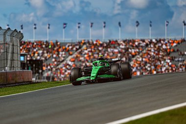 Gabriel Bortoleto (BRA) Formula 1 Heineken Hollanda Grand Prix 2025, Zandvoort, Hollanda, 28 - 31 Ağustos 2025 F1 Dünya Şampiyonası 'nın 15. Raundu Cuma ve 2.