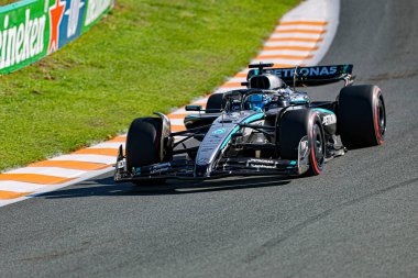  George Russell (GBR) - Mercedes-AMG PETRONAS F1 Ekibi - Mercedes W16 - Mercedes E Performansı, Formula 1 Heineken Hollanda Grand Prix 2025, Zandvoort, Hollanda, 28-31 Ağustos 2025 - Dünya Champi 'nin 24.