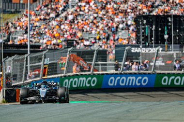  George Russell (GBR) - Mercedes-AMG PETRONAS F1 Ekibi - Mercedes W16 - Mercedes E Performansı, Formula 1 Heineken Hollanda Grand Prix 2025, Zandvoort, Hollanda, 28-31 Ağustos 2025 - Dünya Champi 'nin 24.