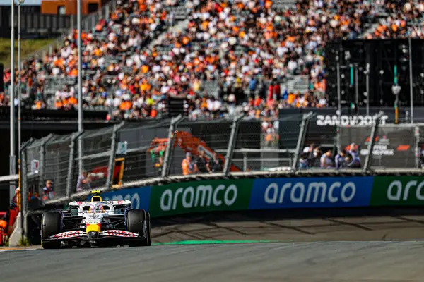  Liam Lawson (NZL) - Visa Cash App RB F1 Team - RB VCARB02 - Honda RBPT, Formula 1 Heineken Hollanda Grand Prix 2025, Zandvoort, Hollanda, 28 - 31 Ağustos 2025 F1 Dünya Şampiyonası 'nın 15.