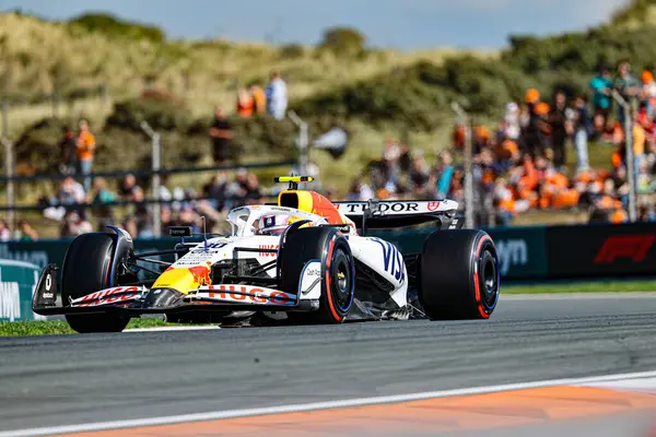  Liam Lawson (NZL) - Visa Cash App RB F1 Team - RB VCARB02-Honda RBPT Formula 1 Hollanda Grand Prix 2025, Zandvoort, Hollanda, 28 Ağustos 'tan 31 Ağustos' a Cuma günü 24 Temmuz 2025 F1 Dünya Şampiyonası 'nın 15., 