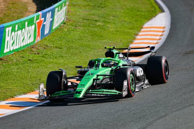 Gabriel Bortoleto (BRA) Formula 1 Heineken Hollanda Grand Prix 2025, Zandvoort, Hollanda, 28 - 31 Ağustos 2025 F1 Dünya Şampiyonası 'nın 15. Raundu Cuma ve 2.