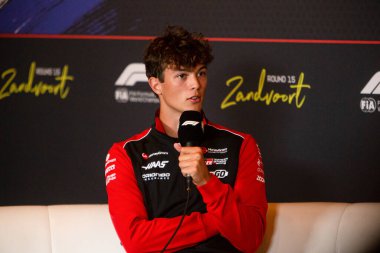  Oliver Bearman (GBR) - Haas F1 Takımı Formula 1 'de Heineken Hollanda Grand Prix 2025, Zandvoort, Hollanda, 28 - 31 Ağustos 2025 F1 Dünya Şampiyonası' nın 15. Raundu