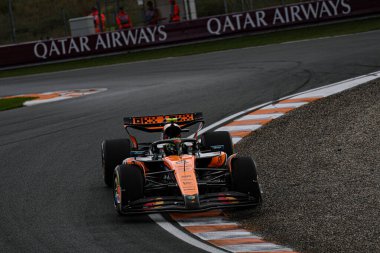 Lando Norris (GBR) - McLaren Formula 1 Takımı - McLaren MCL39 - Formula 1 Heineken Hollanda Grand Prix 2025, Zandvoort, Hollanda, 28 - 31 Ağustos 2025 Dünya Şampiyonası 15.