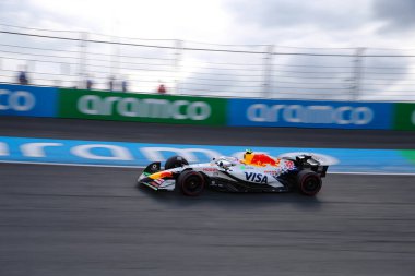  Liam Lawson (NZL) - Visa Cash App RB F1 Team - RB VCARB02 - Honda RBPT, Formula 1 Heineken Hollanda Grand Prix 2025, Zandvoort, Hollanda, 28 - 31 Ağustos 2025 F1 Dünya Şampiyonası 'nın 15.