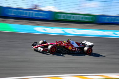  Lewis Hamilton (GBR) - Scuderia Ferrari - Ferrari SF-25 - Formula 1 Heineken Hollanda Grand Prix 2025, Zandvoort, Hollanda, 28 - 31 Ağustos 2025 F1 Dünya Şampiyonası 'nın 15. Raundu