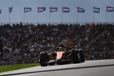  Lando Norris (GBR) - McLaren Formula 1 Takımı - McLaren MCL39 - Formula 1 Heineken Hollanda Grand Prix 2025, Zandvoort, Hollanda, 28 - 31 Ağustos 2025 Dünya Şampiyonası 15.