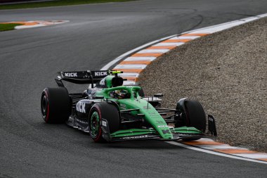 Gabriel Bortoleto (BRA) Formula 1 Heineken Hollanda Grand Prix 2025, Zandvoort, Hollanda, 28 - 31 Ağustos 2025 F1 Dünya Şampiyonası 'nın 15. Raundu Cuma ve 2.