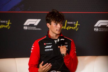  Oliver Bearman (GBR) - Haas F1 Takımı Formula 1 'de Heineken Hollanda Grand Prix 2025, Zandvoort, Hollanda, 28 - 31 Ağustos 2025 F1 Dünya Şampiyonası' nın 15. Raundu