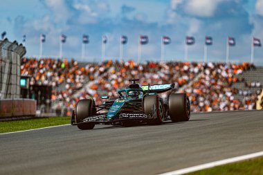  Lance Stroll (CAN) - Aston Martin Aramco F1 Takımı - Aston Martin AMR25 - Formula 1 Heineken Hollanda Grand Prix 2025, Zandvoort, Hollanda, 28-31 Ağustos 2025 F1 Dünya Şampiyonası 15.