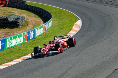  Charles Leclerc (MON) - Scuderia Ferrari - Ferrari SF-25 - Ferrari Formula 1 Heineken Hollanda Grand Prix 2025, Zandvoort, Hollanda, 28-31 Ağustos tarihleri arasında - 24 Ağustos 2025 F1 Dünya Şampiyonası 'nın 15.