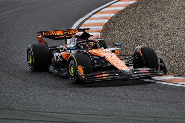  Oscar Piastri (AUS) - McLaren Formula 1 Takımı - McLaren MCL39 - Formula 1 Hollanda Grand Prix 2025, Zandvoort, Hollanda, 28 - 31 Ağustos 2025 Dünya Şampiyonası 15.