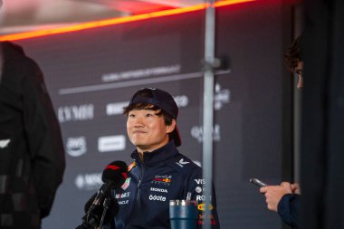  Yuki Tsunoda (JPN) - Oracle Red Bull Racing - Red Bull RB21 - Formula 1 sırasında Honda RBPT Formula 1 Hollanda Grand Prix 2025, Zandvoort, Hollanda, 28 - 31 Ağustos 2025 F1 Dünya Şampiyonası 15.