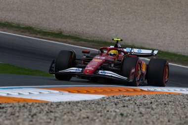  Lewis Hamilton (GBR) - Scuderia Ferrari - Ferrari SF-25 - Formula 1 Heineken Hollanda Grand Prix 2025, Zandvoort, Hollanda, 28 - 31 Ağustos 2025 F1 Dünya Şampiyonası 'nın 15. Raundu