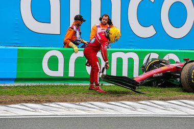  Lewis Hamilton (GBR) - Scuderia Ferrari - Ferrari SF-25 - Formula 1 Heineken Hollanda Grand Prix 2025, Zandvoort, Hollanda, 28 - 31 Ağustos 2025 F1 Dünya Şampiyonası 'nın 15. Raundu
