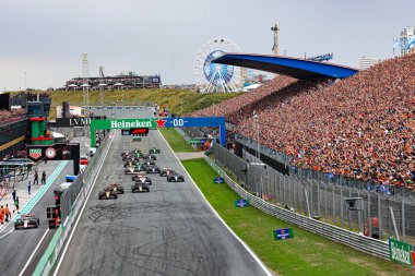 Formula 1 Heineken Hollanda Grand Prix 2025, Zandvoort, Hollanda, 28 - 31 Ağustos 2025 Dünya Şampiyonası 'nın 15. Raundu Cuma günü başlıyor.