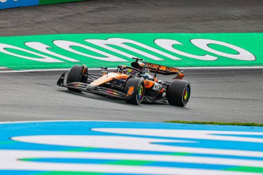  Oscar Piastri (AUS) - McLaren Formula 1 Takımı - McLaren MCL39 - Formula 1 Hollanda Grand Prix 2025, Zandvoort, Hollanda, 28 - 31 Ağustos 2025 Dünya Şampiyonası 15.