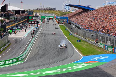 Formula 1 Heineken Hollanda Grand Prix 2025, Zandvoort, Hollanda, 28 - 31 Ağustos 2025 Dünya Şampiyonası 'nın 15. Raundu Cuma günü başlıyor.