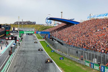  Lando Norris (GBR) - McLaren Formula 1 Takımı - McLaren MCL39 - Formula 1 Heineken Hollanda Grand Prix 2025, Zandvoort, Hollanda, 28 - 31 Ağustos 2025 Dünya Şampiyonası 15.