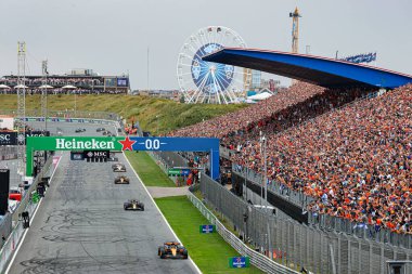  Oscar Piastri (AUS) - McLaren Formula 1 Takımı - McLaren MCL39 - Formula 1 Hollanda Grand Prix 2025, Zandvoort, Hollanda, 28 - 31 Ağustos 2025 Dünya Şampiyonası 15.
