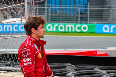  Charles Leclerc (MON) - Scuderia Ferrari - Ferrari SF-25 - Ferrari Formula 1 Heineken Hollanda Grand Prix 2025, Zandvoort, Hollanda, 28-31 Ağustos tarihleri arasında - 24 Ağustos 2025 F1 Dünya Şampiyonası 'nın 15.