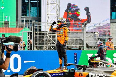  Oscar Piastri (AUS) - McLaren Formula 1 Takımı - McLaren MCL39 - Formula 1 Hollanda Grand Prix 2025, Zandvoort, Hollanda, 28 - 31 Ağustos 2025 Dünya Şampiyonası 15.