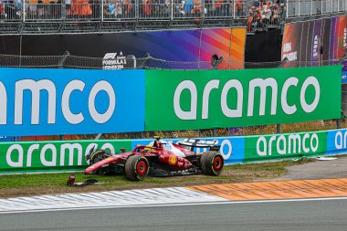  Lewis Hamilton (GBR) - Scuderia Ferrari - Ferrari SF-25 - Formula 1 Heineken Hollanda Grand Prix 2025, Zandvoort, Hollanda, 28 - 31 Ağustos 2025 F1 Dünya Şampiyonası 'nın 15. Raundu