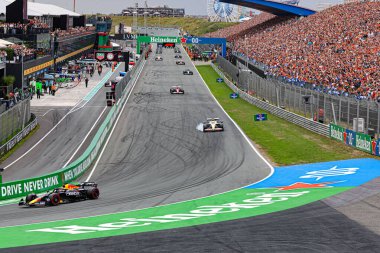 Formula 1 Heineken Hollanda Grand Prix 2025, Zandvoort, Hollanda, 28 - 31 Ağustos 2025 Dünya Şampiyonası 'nın 15. Raundu Cuma günü başlıyor.