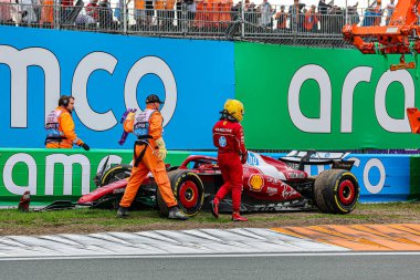 Lewis Hamilton (GBR) - Scuderia Ferrari - Ferrari SF-25 - Formula 1 Heineken Hollanda Grand Prix 2025, Zandvoort, Hollanda, 28 - 31 Ağustos 2025 F1 Dünya Şampiyonası 'nın 15. Raundu