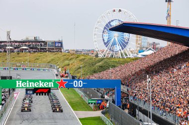 Formula 1 Heineken Hollanda Grand Prix 2025, Zandvoort, Hollanda, 28 - 31 Ağustos 2025 Dünya Şampiyonası 'nın 15. Raundu Cuma günü başlıyor.