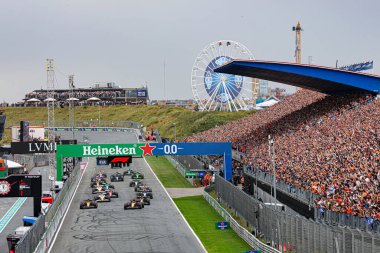 Formula 1 Heineken Hollanda Grand Prix 2025, Zandvoort, Hollanda, 28 - 31 Ağustos 2025 Dünya Şampiyonası 'nın 15. Raundu Cuma günü başlıyor.