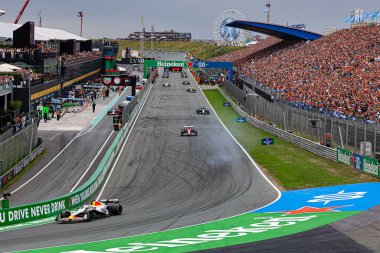 Formula 1 Heineken Hollanda Grand Prix 2025, Zandvoort, Hollanda, 28 - 31 Ağustos 2025 Dünya Şampiyonası 'nın 15. Raundu Cuma günü başlıyor.