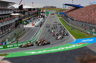 Formula 1 Heineken Hollanda Grand Prix 2025, Zandvoort, Hollanda, 28 - 31 Ağustos 2025 Dünya Şampiyonası 'nın 15. Raundu Cuma günü başlıyor.