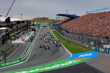 Formula 1 Heineken Hollanda Grand Prix 2025, Zandvoort, Hollanda, 28 - 31 Ağustos 2025 Dünya Şampiyonası 'nın 15. Raundu Cuma günü başlıyor.