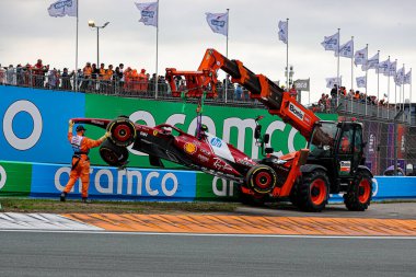  Lewis Hamilton (GBR) - Scuderia Ferrari - Ferrari SF-25 - Formula 1 Heineken Hollanda Grand Prix 2025, Zandvoort, Hollanda, 28 - 31 Ağustos 2025 F1 Dünya Şampiyonası 'nın 15. Raundu