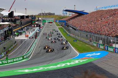 Formula 1 Heineken Hollanda Grand Prix 2025, Zandvoort, Hollanda, 28 - 31 Ağustos 2025 Dünya Şampiyonası 'nın 15. Raundu Cuma günü başlıyor.