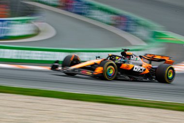  Oscar Piastri (AUS) - McLaren Formula 1 Takımı - McLaren MCL39 - Formula 1 Hollanda Grand Prix 2025, Zandvoort, Hollanda, 28 - 31 Ağustos 2025 Dünya Şampiyonası 15.