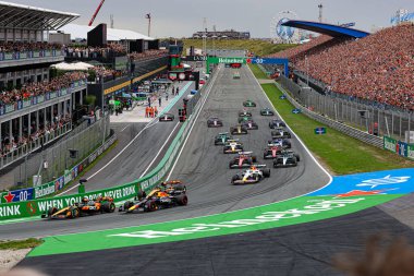 Formula 1 Heineken Hollanda Grand Prix 2025, Zandvoort, Hollanda, 28 - 31 Ağustos 2025 Dünya Şampiyonası 'nın 15. Raundu Cuma günü başlıyor.