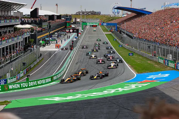 Formula 1 Heineken Hollanda Grand Prix 2025, Zandvoort, Hollanda, 28 - 31 Ağustos 2025 Dünya Şampiyonası 'nın 15. Raundu Cuma günü başlıyor.