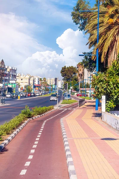 Camino Que Lleva Distancia Ayia Napa Chipre — Foto de Stock