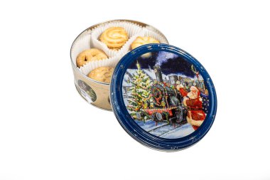 Noel süslemesi beyazda izole edilmiş