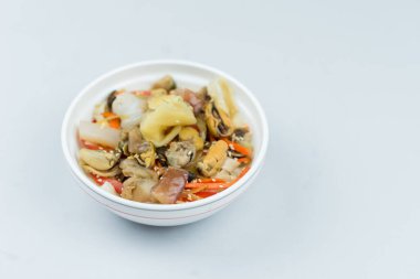 Tayland yemeği, erişte, karides, Tayland yemeği.