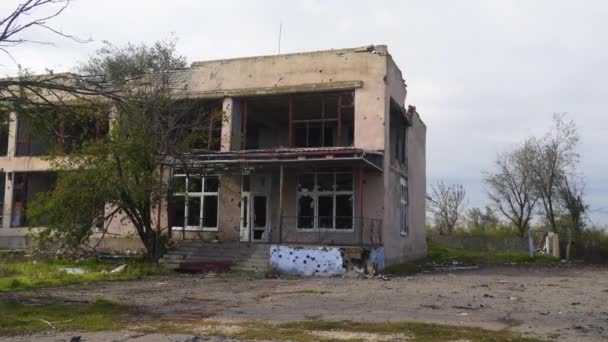 War Ukraine Russian Invasion Ukraine Terror Civilian Population War Crime — Stock Video