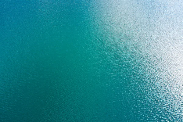Clear Water Surface Abandoned Granite Quarry Background Drone Aerial View — Stock Photo, Image