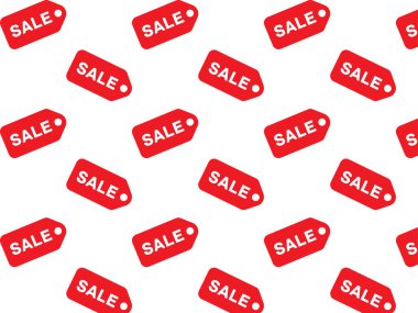 Model satışı. Vektör illüstrasyonu.